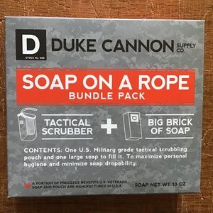 Duke Cannon Soap On A Rope Bundle Pack New In Box